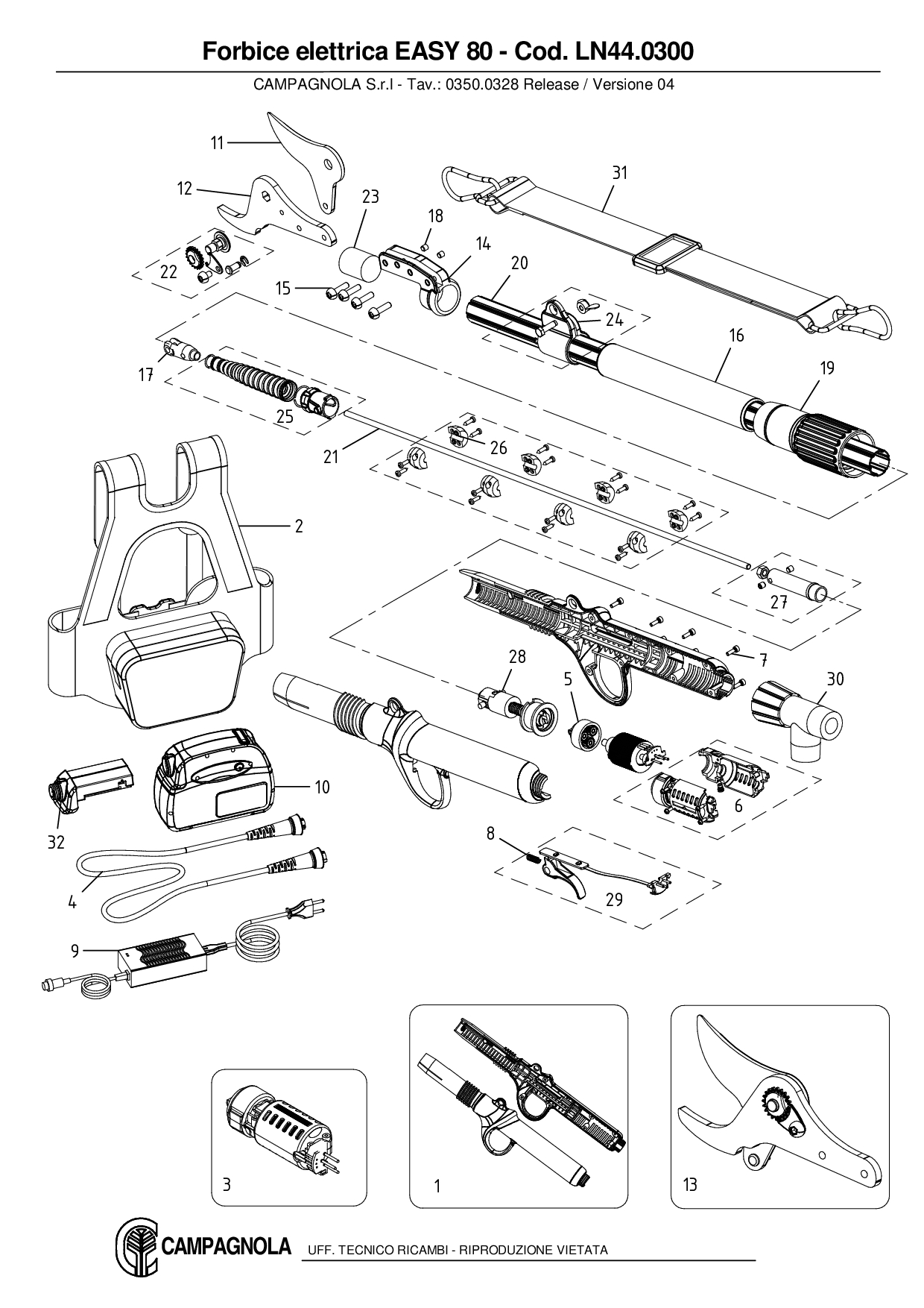 LN44.0300_Forbice elettrica EASY 80